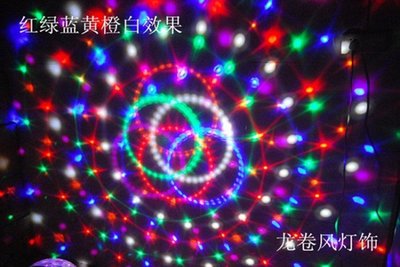 【艾比讚】聲控水晶魔球 舞台燈 七彩旋轉 水晶燈 KTV 夜店 PARTY 酒店 效果燈 LED