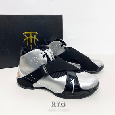 【RTG】ADIDAS T-MAC 5 銀黑 籃球鞋 包覆 緩震 經典 魔鬼氈 五代 男鞋 FZ6228