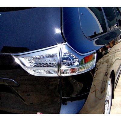 【JR佳睿精品】2010-UP Toyota 豐田 Sienna 鍍鉻後燈框 尾燈框 後燈 電鍍 改裝 配件 精品