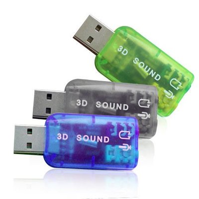 ☆YoYo 3C USB2.0 音效卡☆移動式5.1 聲道 USB音效卡 ~隨插即用 維修/升級 PC/NB都適用