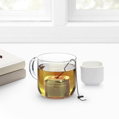 “正品”umbra 進口創意茶隔泡茶球神器茶濾器不銹鋼茶漏茶葉濾網濾過濾器