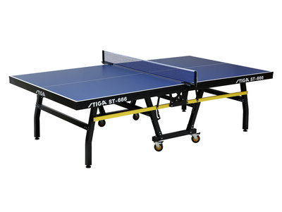【登瑞體育】STIGA歐翼連體型乒乓球桌球台　藍/桌球台/乒乓球/球桌/運動/室內/認證/歐洲/進口_ST666
