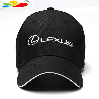 Leuxs 凌志  車標帽子 新款百搭棉質雷克薩斯汽車棒球帽英菲尼迪帽子豪車品牌鴨舌帽帽子