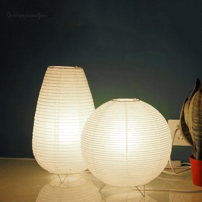 北歐簡約現代創意個性紙製燈籠檯燈
