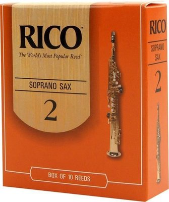 ♪ 后里薩克斯風玩家館 ♫『RICO 初學橘盒竹片』10片裝/高音SAX用