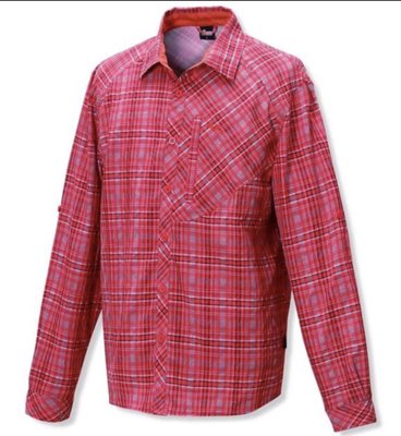 維特 FIT 輕薄透氣 長袖襯衫 GS1205 男-格紋吸排抗UV長袖襯衫 /格紋/吸排/抗UV/長袖襯衫
