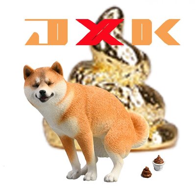 特價！【JXK】*正品 沙雕系列 柴犬  網紅搞笑動物 模型狗狗創意擺件