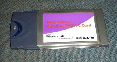長距離 Wireless LAN PC Card - PCMCIA介面 無線網路卡802.11b 無線網卡