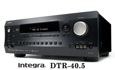 台中*崇仁視聽音響*【 Integra DTR-40.5 】7.2聲道網路環繞擴大機~對應 3D 4K 影音 / 另有 DTR-30.5