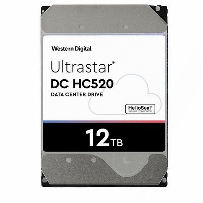 WD Ultrastar DC HC520 12TB 3.5吋企業專用硬碟【風和資訊】