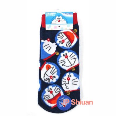 *現貨*日本 Doraemon 哆啦a夢 成人 女性 短襪 女襪 襪子 23-25cm 小叮噹