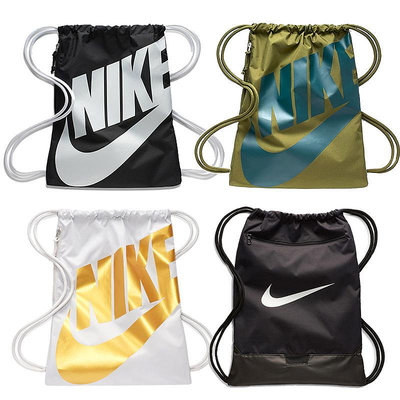 Nike訓練運動雙肩包耐克背包抽繩收納健身足球包男足球鞋籃球裝備