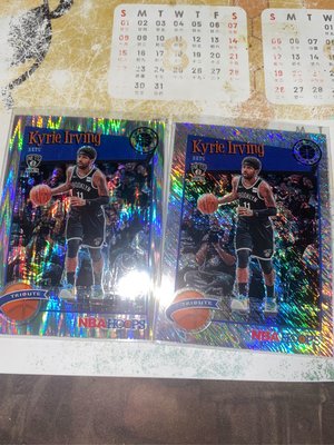 2019-20 Hoops Premium Stock Flash Prizm and tamll kyrie  living
