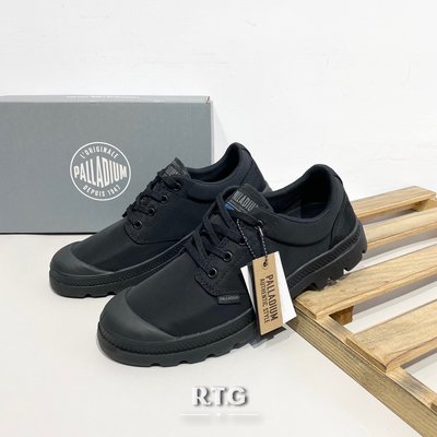 【RTG】PALLADIUM PAMPA OX PUDDLE LT+ WP 黑色 靴型 低筒 男女 76116-001