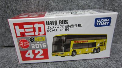 42 HATO BUS 初回特別仕樣 多美小汽車 TOMICA 日本TAKARATOMY