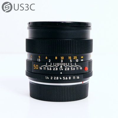 【US3C-青海店】徠卡 Leica Summilux-R 50mm F1.4 E55 金屬材質 定焦大光圈 標準至中距鏡 二手鏡頭