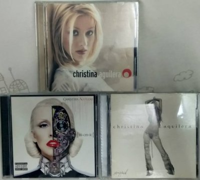 Christina Aguilera-『Christina Aguilera』『Stripped』『Bionic』3CD