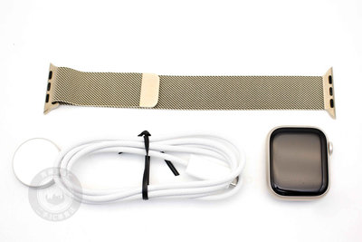 【高雄青蘋果3C】Apple Watch Series 9 41mm GPS 星光鋁錶殼 二手智慧手錶#89035