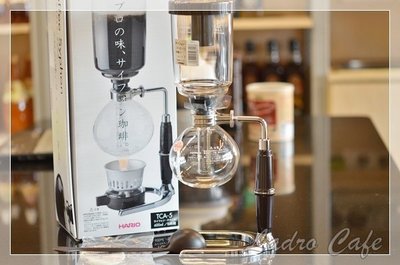 【里德咖啡烘焙王】Hario TCA-5 虹吸式 咖啡壺 5杯份 附酒精燈、咖啡匙、濾器