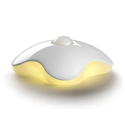 四葉草led小燈 USB人體感應燈 臥室頭飾柔光燈 簡易安壁燈-極致車品店