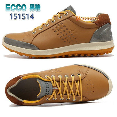 精品代購?ECCO GOLF BIOM HYBRID 男鞋 高爾夫球鞋 ECCO休閒鞋 動能混合運動鞋 進口牛皮 151514