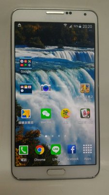 三星 Samsung Galaxy Note 3   SM-N7507九成五新 5.5吋 二手 黑色 手機使用功能正常