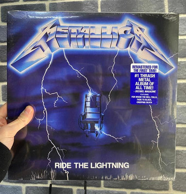 易匯空間 黑膠唱片 金屬樂隊 Metallica Ride the Lightning LP820