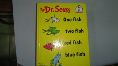 【媽咪二手書】One fish two fish red fish blue fish 英文童書 有劃記  510