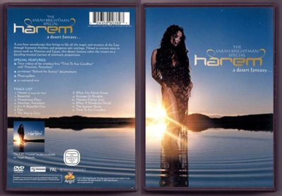 熱銷直出 莎拉布萊曼 Sarah Brightman - Harem Desert Fantasy (DVD)蝉韵文化音像BD藍光