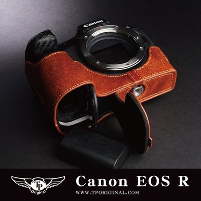 小馨小舖【台灣TP】【Canon EOS R 真皮開底式底座】 相機包 EOSR