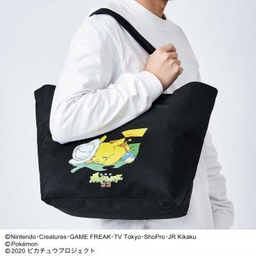 最後現貨 87 日本雜誌附錄 Pokemon精靈寶可夢 神奇寶貝皮卡丘 手提包單肩包托特包 購物袋旅行袋束口袋