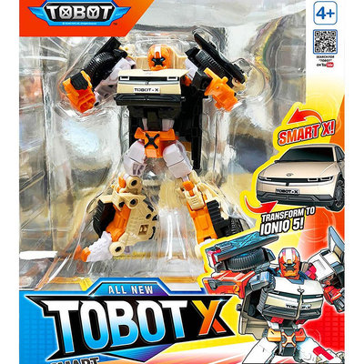 【3C小苑】YT01162 中型 NEW TOBOT X 機器戰士 韓國熱門 汽車變形機器人 機器人玩具 生日禮物