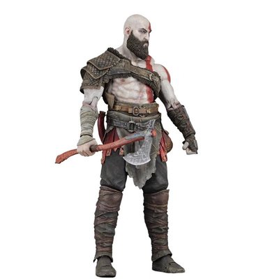 現貨動漫手辦擺件NECA PS4戰神4 奎托斯Kratos God of War 8寸模型 盒裝手辦模型