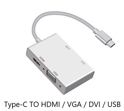 小青蛙數位 USB 3.1 USB-C Type-C轉HDMI VGA HUB OTG 轉換器 轉接器 Type-C