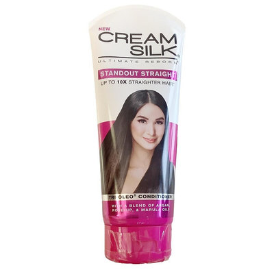 菲律賓 Cream silk (standout straight)直順髮絲 潤髮乳/1瓶/180ml