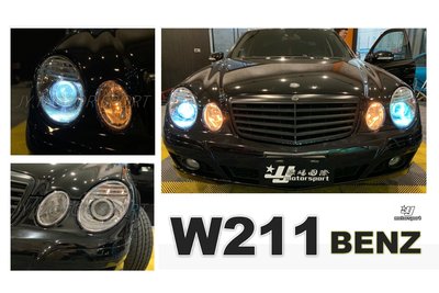 小傑車燈精品-全新 BENZ 賓士 W211 07 08 09 年 小改款 原廠型魚眼大燈 一顆3500元