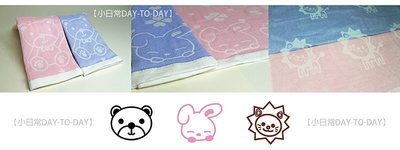 【紗布方巾】動物卡通紗布方巾/2入~小日常 DAY-TO-DAY