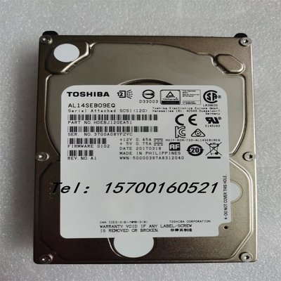 東芝企業級 900G 12G SAS 2.5寸 128M AL14SEB09EQ 伺服器硬碟