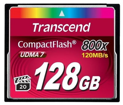小牛蛙數位 創見 Transcend 128G CF CF128G CF卡 800X 記憶卡 CF記憶卡