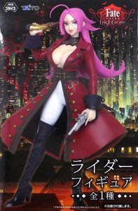 日本正版 景品 Fate/EXTRA Last Encore Rider 弗朗西斯 德雷克 船長 模型 公仔 日本代購