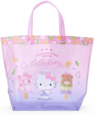 日本進口全新正版三麗鷗kitty凱蒂貓防水手提袋