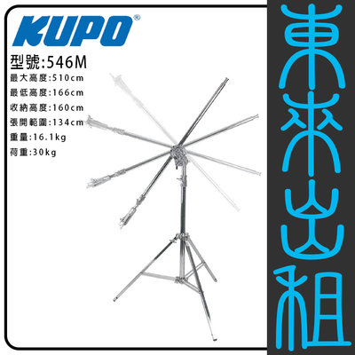 東來出租 KUPO 原廠 546M BOOM 大K架 白鐵重型燈架 影視燈架 垂直燈架 出租