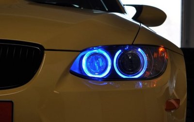 BMW 6W CREE 天使眼 藍光 X5 E83 E39 E66 E53 E60 E63 E87 E65 光圈 燈泡