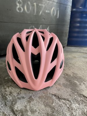 ~騎車趣~STAGE ROADY 自行車安全帽 消光粉紅