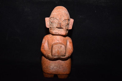 紅山文化老玉人、包漿細膩，，重量2.01千克，1828655【萬寶樓】古玩 收藏 古董
