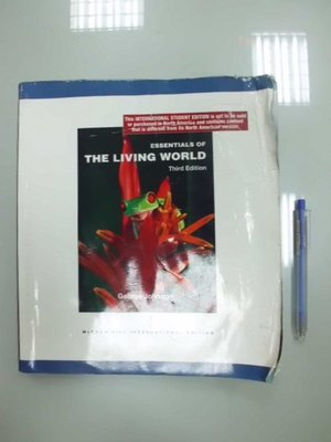 6980銤：B2-4de☆2008年出版『Essentials of The Living World 3/e』