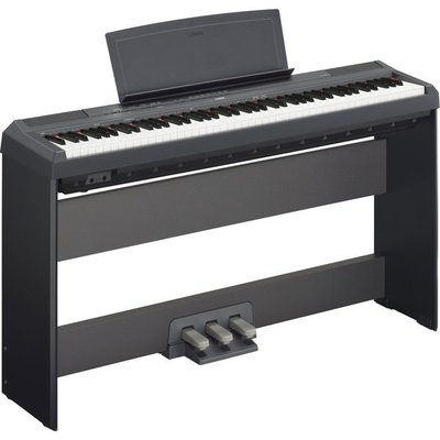 造韻樂器音響- JU-MUSIC - 全新公司貨 YAMAHA 數位 電鋼琴 P-115 P115 黑色 另有 P-45