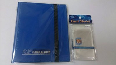 【美】卡冊 深藍（固定8格×20張 測插+透明卡套61×88自黏）適用 假面騎士 偶像學園 遊戲王 百獸大戰 聖誕禮物