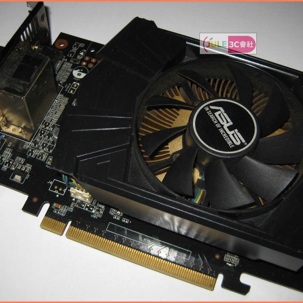 JULE 3C會社-華碩ASUS GTX750TI-PH-2GD5 GTX750 Ti/DDR5/合金/良品顯示