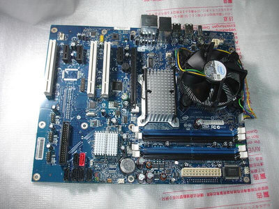 【電腦零件補給站】Intel Desktop Board DP35DP主機板 送CPU含原廠風扇